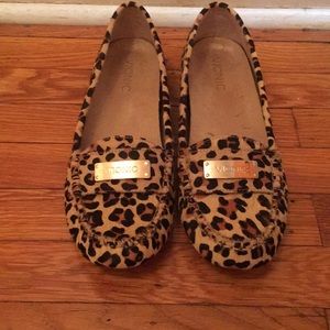 Vionic Leopard Ashby Driving Moc Flats